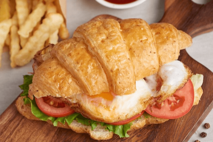 Sausage Egg Cheese - On Croissant